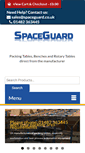 Mobile Screenshot of packingtables.co.uk